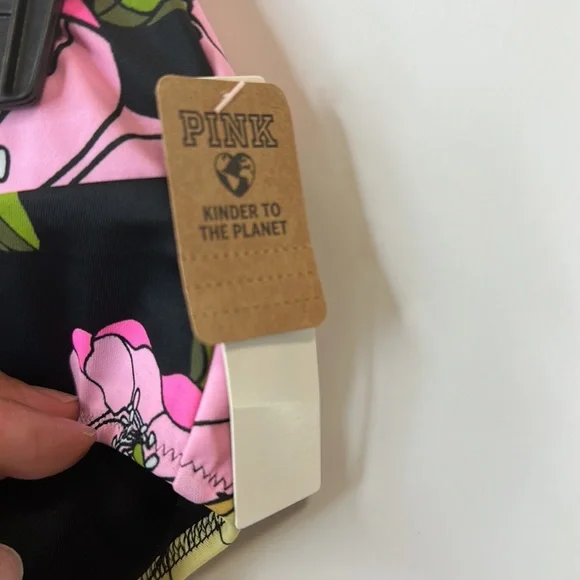 PINK Floral Bikini Bottom size XXL NWT - Picture 3 of 4